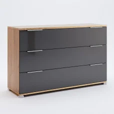 Комод 3Ящ Рамона / Ramona Дуб Крафт – Мат Лава MiroMark RA-63-LV