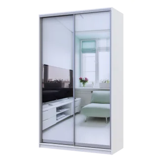 Шафа-купе Сіті 24 2 Дзеркала 140х60х240 Doros