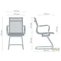 Кресло Slim Net CF (XH-633C) черный AMF