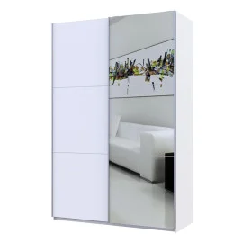 Шкаф-купе G-Caiser 1 ДСП / Зеркало / 3 части 160х60х240 Doros
