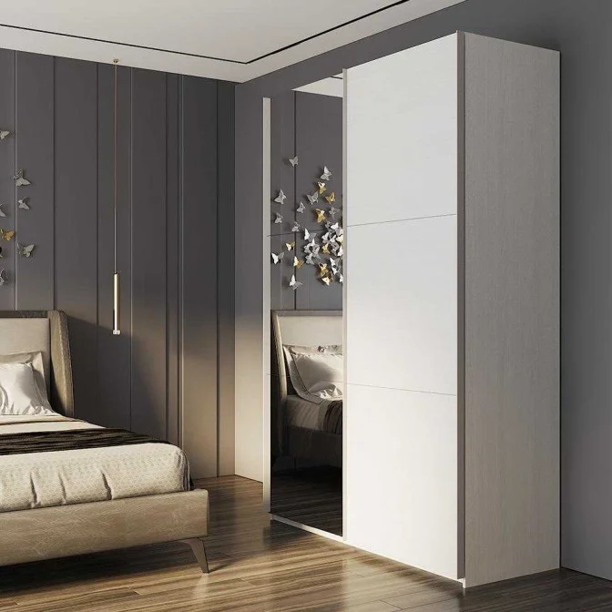 Шкаф-купе G-Caiser 1 ДСП / Зеркало / 3 части 160х60х240 Doros фото