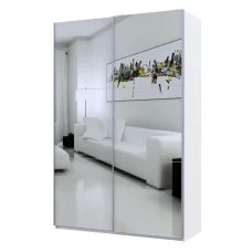Шкаф-купе G-Caiser 2 Зеркала / 3 части 160х60х240 Doros