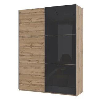 Шкаф-купе G-Caiser 1 ДСП / Стекло / 3 части 180х60х240 Doros
