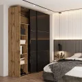 Шкаф-купе G-Caiser 2 Стекла / 3 части Тахо 180х60х240 Doros фото