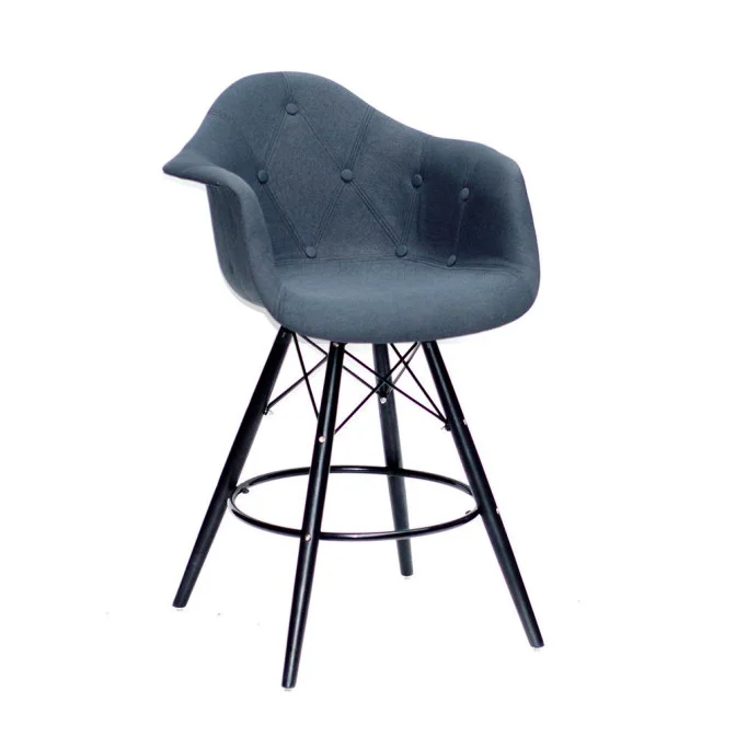 Стул Leon Soft BAR 65-BK вискоза OnderMebli фото
