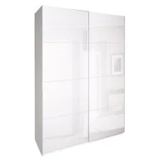 Шафа-купе 1,5x2,4 Белла / Bella Глянець Білий MiroMark BL-83-WB