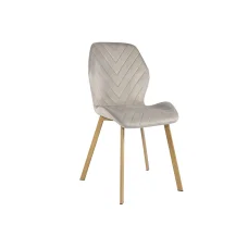 Стул N-54 капучино велюр  +  дуб Vetro mebel