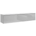 Секция BOX COLOR- TV 1,75 / Глянец Шиншилла Серая MiroMark BX-44-GG