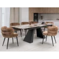Керамический стол Чезаре TML-1100 патагония  +  черный Vetro mebel