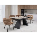 Керамический стол Чезаре TML-1100 патагония  +  черный Vetro mebel