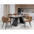 Керамический стол Чезаре TML-1100 патагония  +  черный Vetro mebel