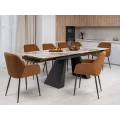 Керамический стол Чезаре TML-1100 патагония  +  черный Vetro mebel