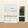 Кухня Вінтаж 1,6 м 900 Вітрина Pro MiroMark