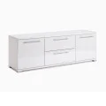 Тумба ТВ 1,5м Фемелі / Family Глянець Білий MiroMark FM-150-WB