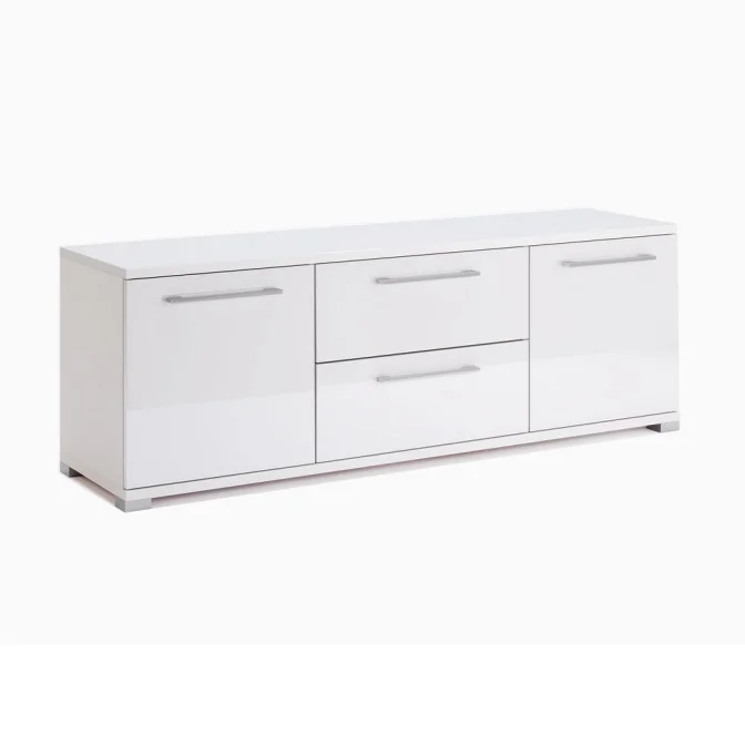Тумба ТВ 1,5м Фемелі / Family Глянець Білий MiroMark FM-150-WB