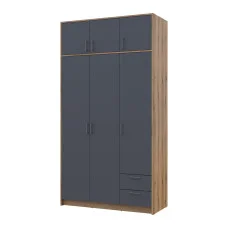 Шафа Ронді з антресоллю 3 ДСП 121 Doros
