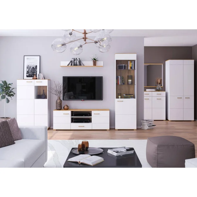 Пенал витрина 1д 1в Concord A1 левый Blonski фото