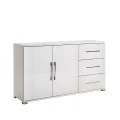 Комод 2Дв 3Ящ Фемели / Family Глянец Белый MiroMark FM-62-WB