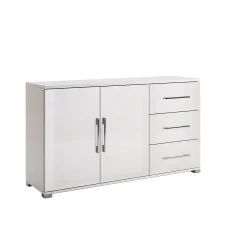 Комод 2Дв 3Ящ Фемелі / Family Глянець Білий MiroMark FM-62-WB