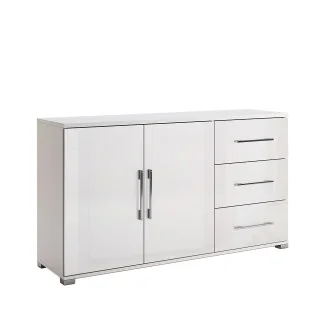 Комод 2Дв 3Ящ Фемели / Family Глянец Белый MiroMark FM-62-WB