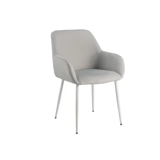 Стул M-220 устричный  +  белый Vetro mebel