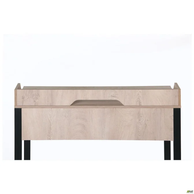 Комп'ютерний стіл Pluto Top SH (1200х600х750) Дуб Ендгрейн/Чорний графіт AMF
