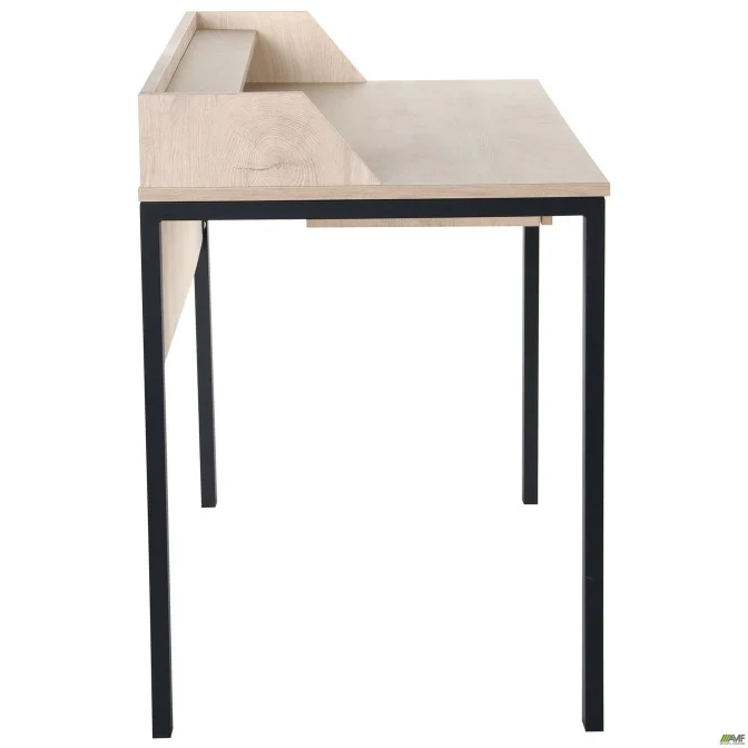Комп'ютерний стіл Pluto Top SH (1200х600х750) Дуб Ендгрейн/Чорний графіт AMF