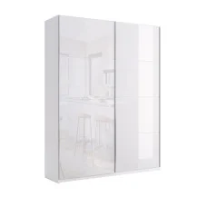 Шафа-купе 1,5x2,4 Віва / Viva Глянець Білий MiroMark VV-83-WB