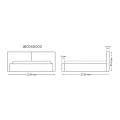 Кровать Мягкая обивка с подъёмным механизмом 1,8х2,0 Дуо / Duo MiroMark SF-48-DU