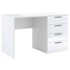 Стол письменный 4Ящ Хеппи / Happy Глянец Белый MiroMark HP-74-WB