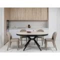 Керамический стол Ноэми TML-996 вествуд  +  черный Vetro mebel