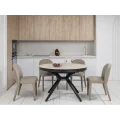 Керамический стол Ноэми TML-996 вествуд  +  черный Vetro mebel