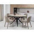 Керамический стол Ноэми TML-996 вествуд  +  черный Vetro mebel