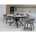 Керамический стол Ноэми TML-996 вествуд  +  черный Vetro mebel