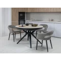 Керамический стол Ноэми TML-996 вествуд  +  черный Vetro mebel
