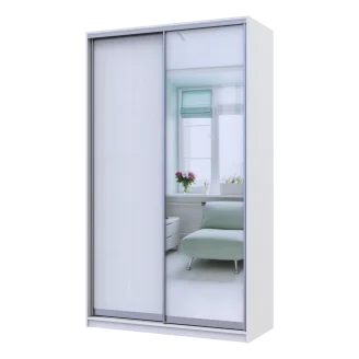 Шафа-купе Сіті 24 ДСП / Дзеркало 140х60х240 Doros
