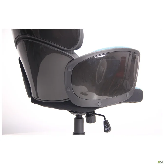 Крісло Starship Black сталевий синій AMF