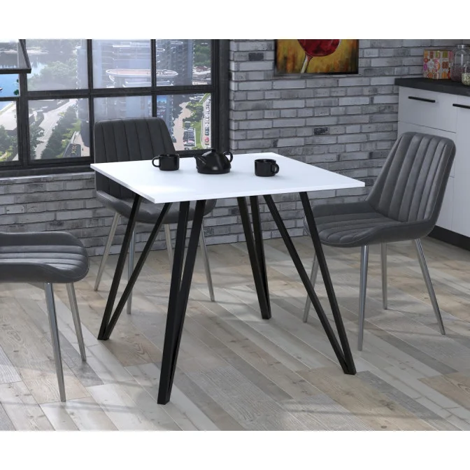 Стол обеденный Лима 80-80 столешница прямые углы Loft Design