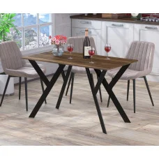 Стол обеденный Ишла 120-65 столешница прямые углы Loft Design