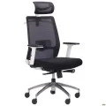 Крісло Install White, Alum, Black/Black AMF