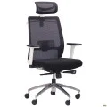 Крісло Install White, Alum, Black/Black AMF
