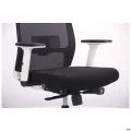 Крісло Install White, Alum, Black/Black AMF