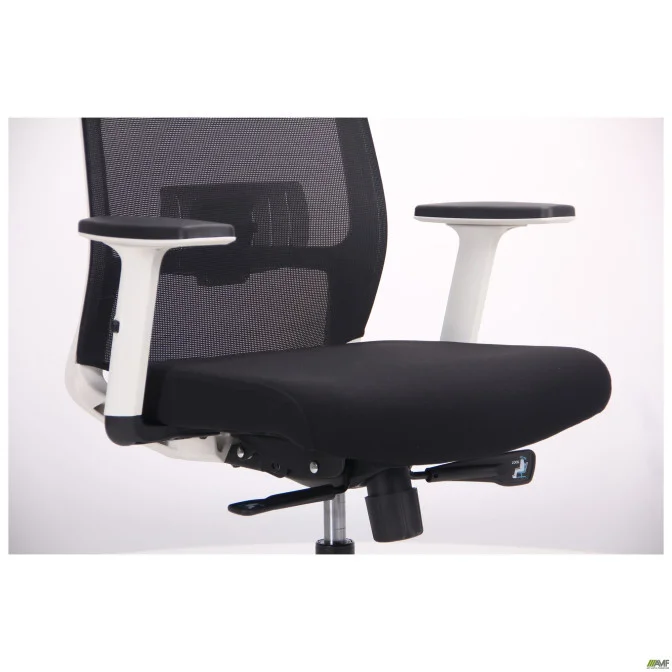 Крісло Install White, Alum, Black/Black AMF