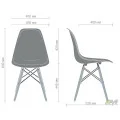 Стул Aster RL Wood Пластик Белый AMF