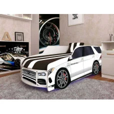 Детская кровать машина с матрасом Premium BMW - БМВ Viorina-deko