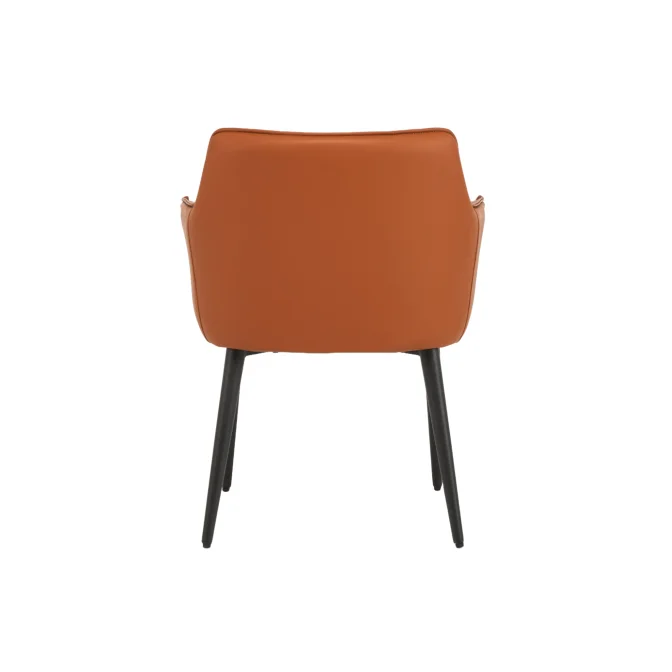Стул M-90 терракотовый  +  черный Vetro mebel