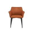 Стул M-90 терракотовый  +  черный Vetro mebel