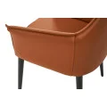 Стул M-90 терракотовый  +  черный Vetro mebel