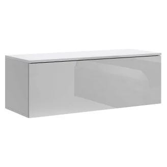 Секция BOX COLOR- TV 1,05 / Глянец Шиншилла Серая MiroMark BX-42-GG