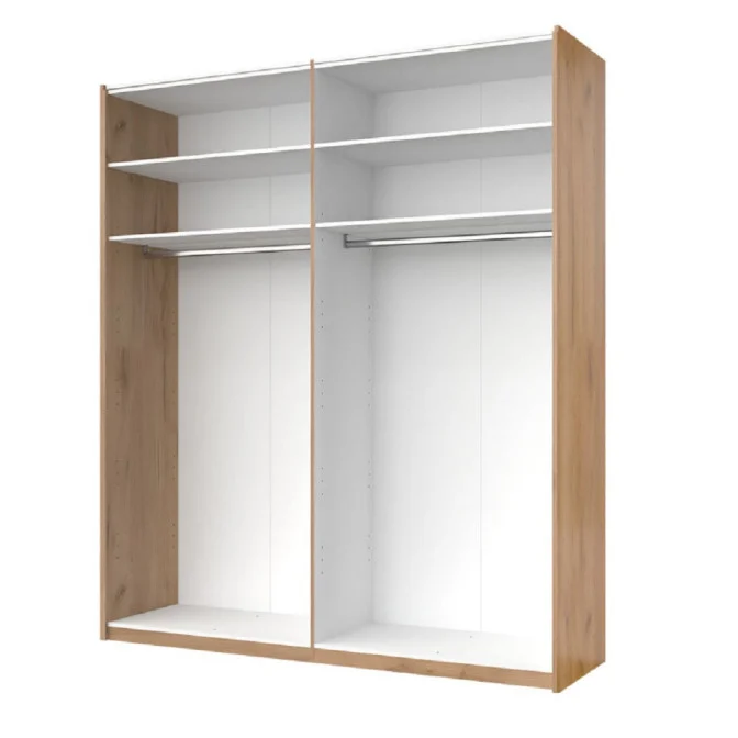 Шафа-купе з дзеркалом 2,0x2,4 Белла / Bella Глянець Білий MiroMark BL-86-WB